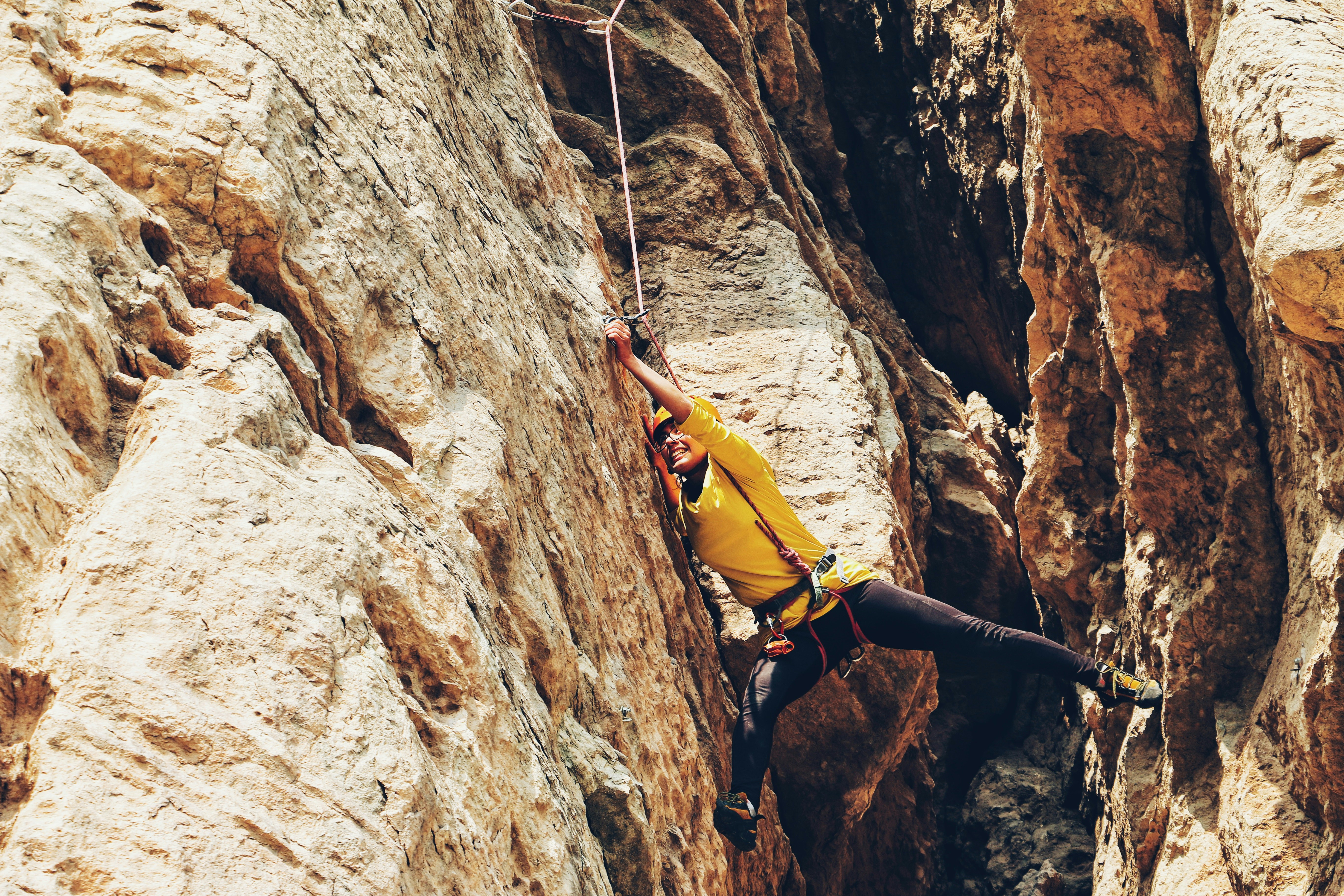 Mountaineering from ABVIMAS Manali India: mountaineering safety drill crevasse rescue practice with pulleys